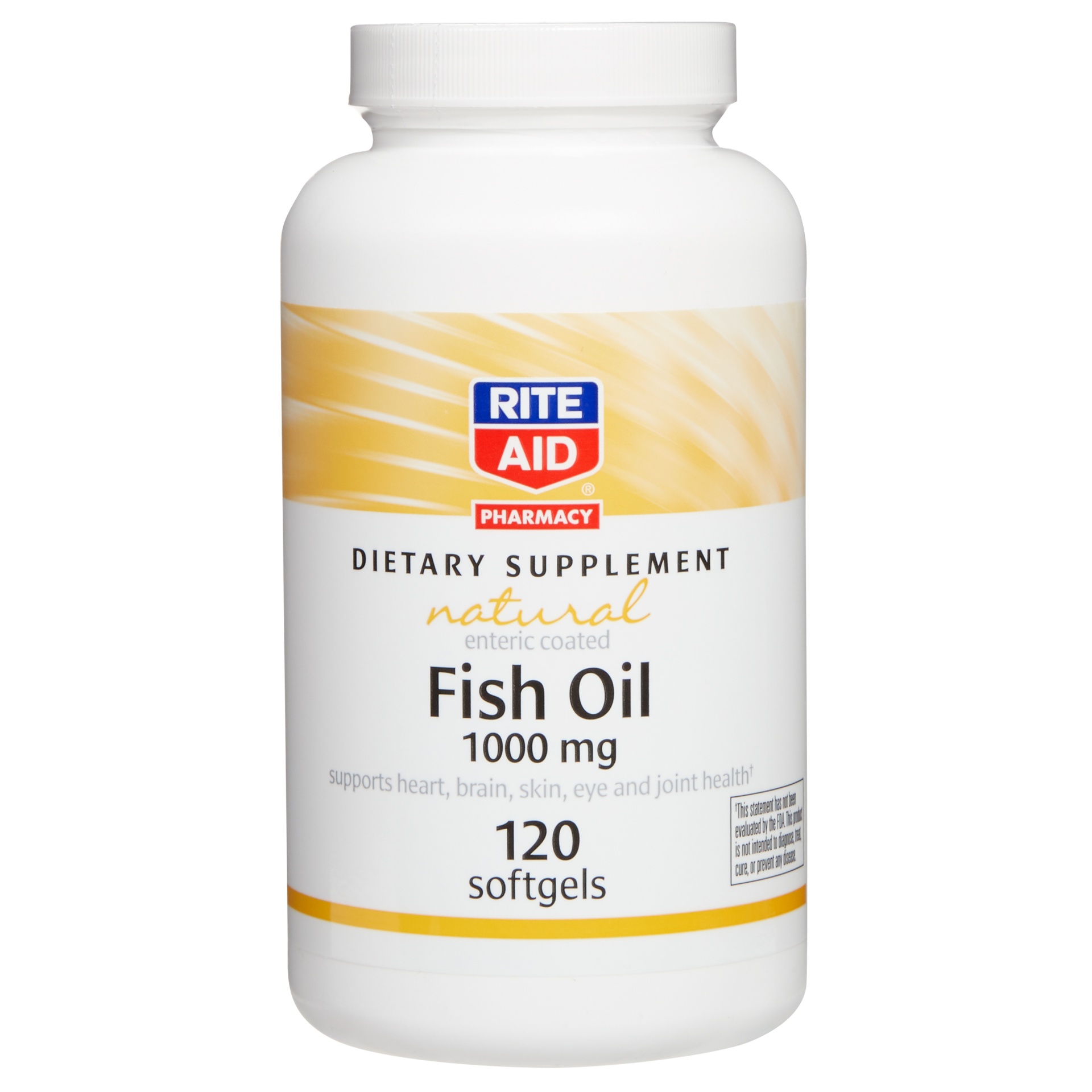 slide 1 of 2, Rite Aid Ra Fishoil Ec, 120 ct