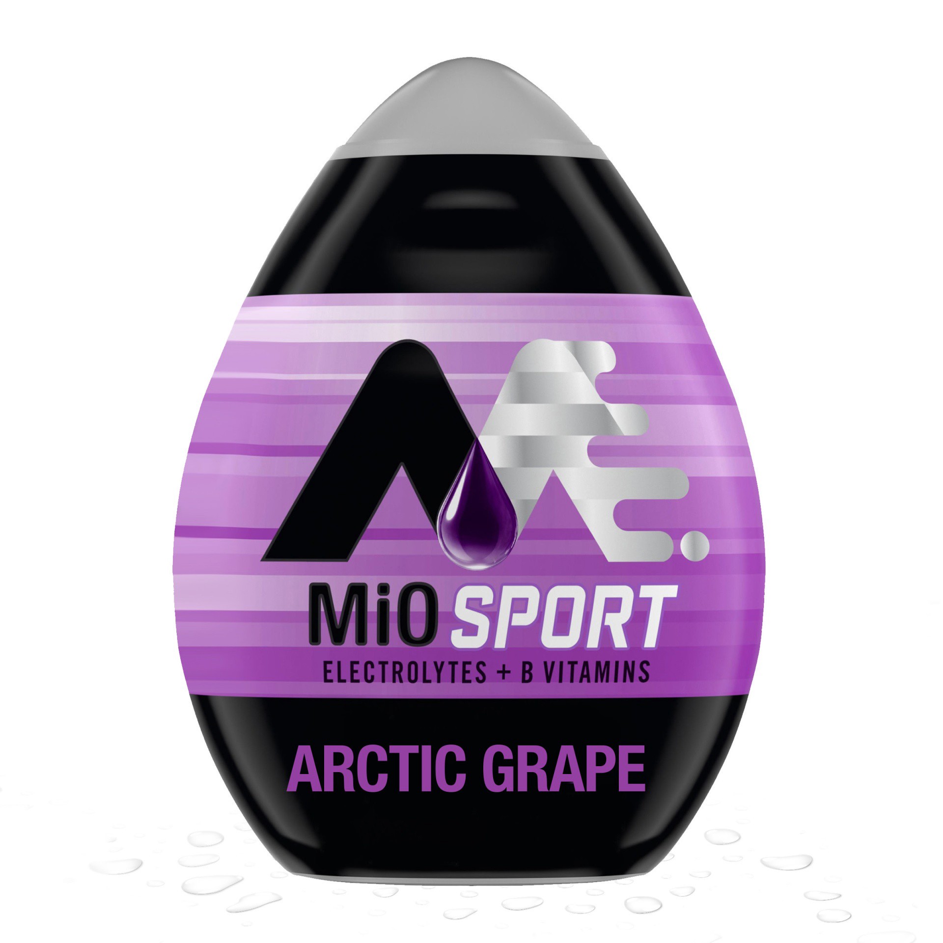 slide 1 of 1, MiO Sport Artic Grape Naturally Flavored Liquid Water Enhancer with Electrolytes & B Vitamins - 1.62 fl oz, 1.62 fl oz