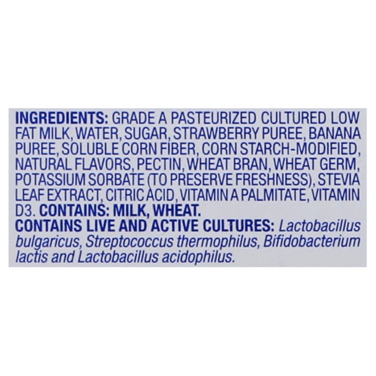 slide 2 of 10, LALA Strawberry Banana Cereal Yogurt Smoothie 4 pack, 4 ct