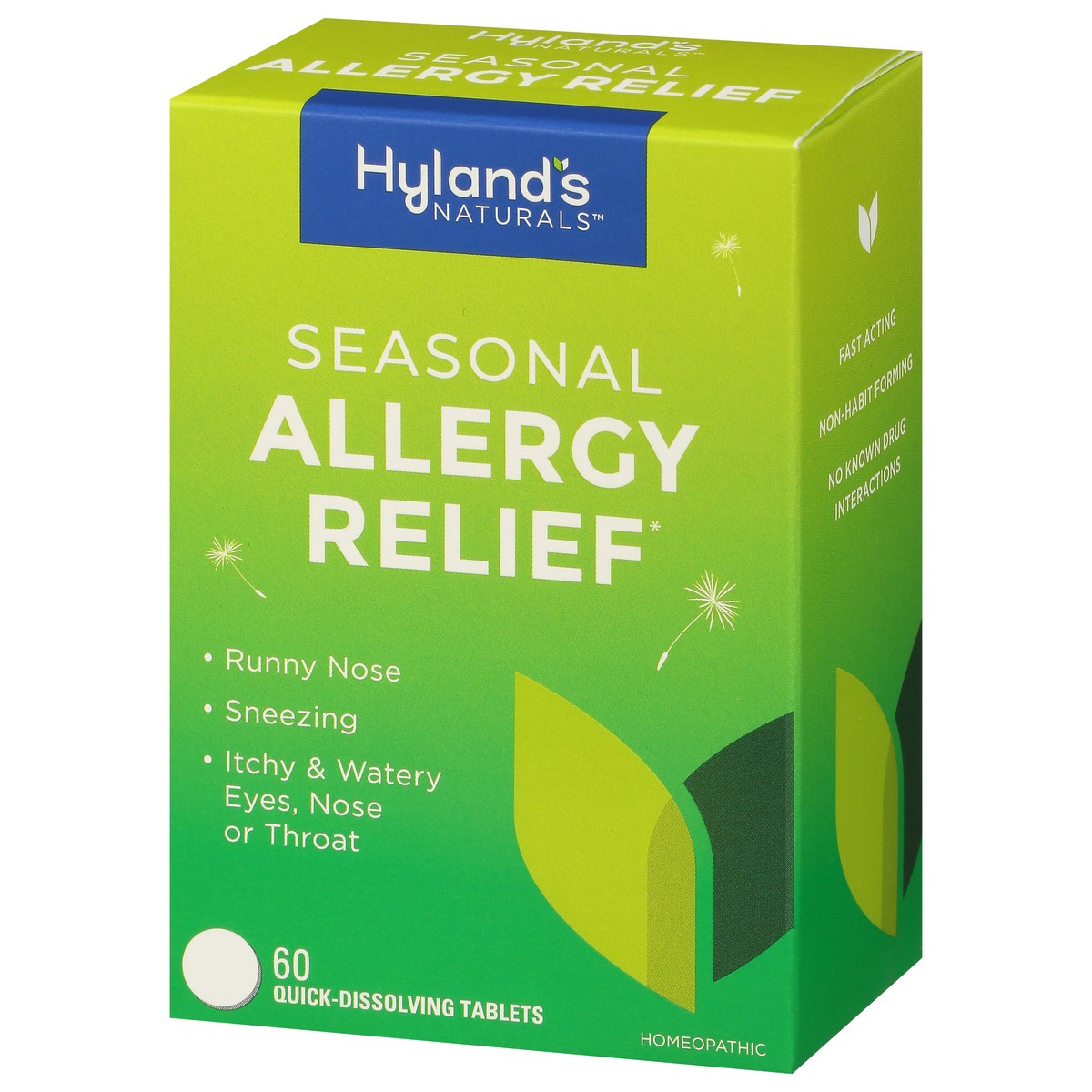 slide 6 of 9, Hyland's Naturals Seasonal Allergy Relief 60 Tablets, 60 ct
