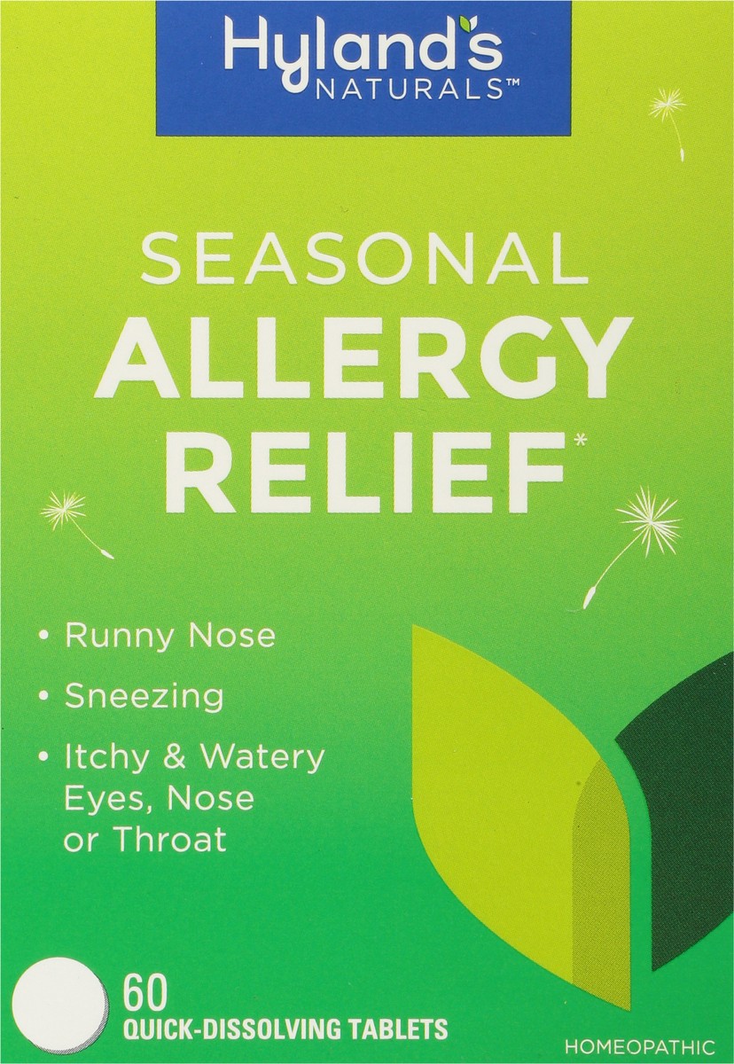 slide 2 of 9, Hyland's Naturals Seasonal Allergy Relief 60 Tablets, 60 ct