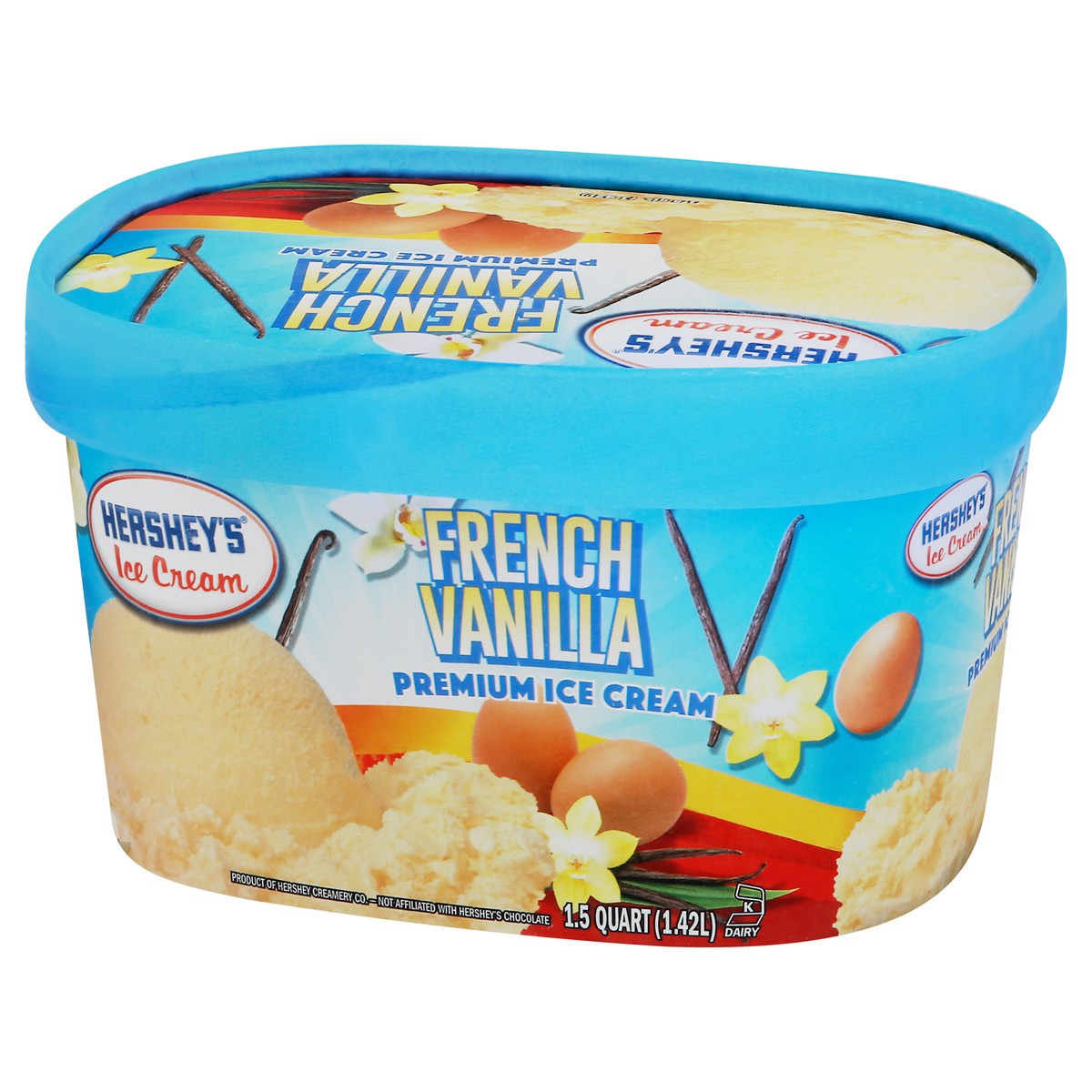 slide 8 of 9, Hershey's Premium French Vanilla Ice Cream 1.5 qt, 1.5 qt