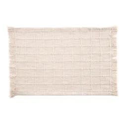 Room & Retreat, Woven Check Placemat, 13 In X 19 In