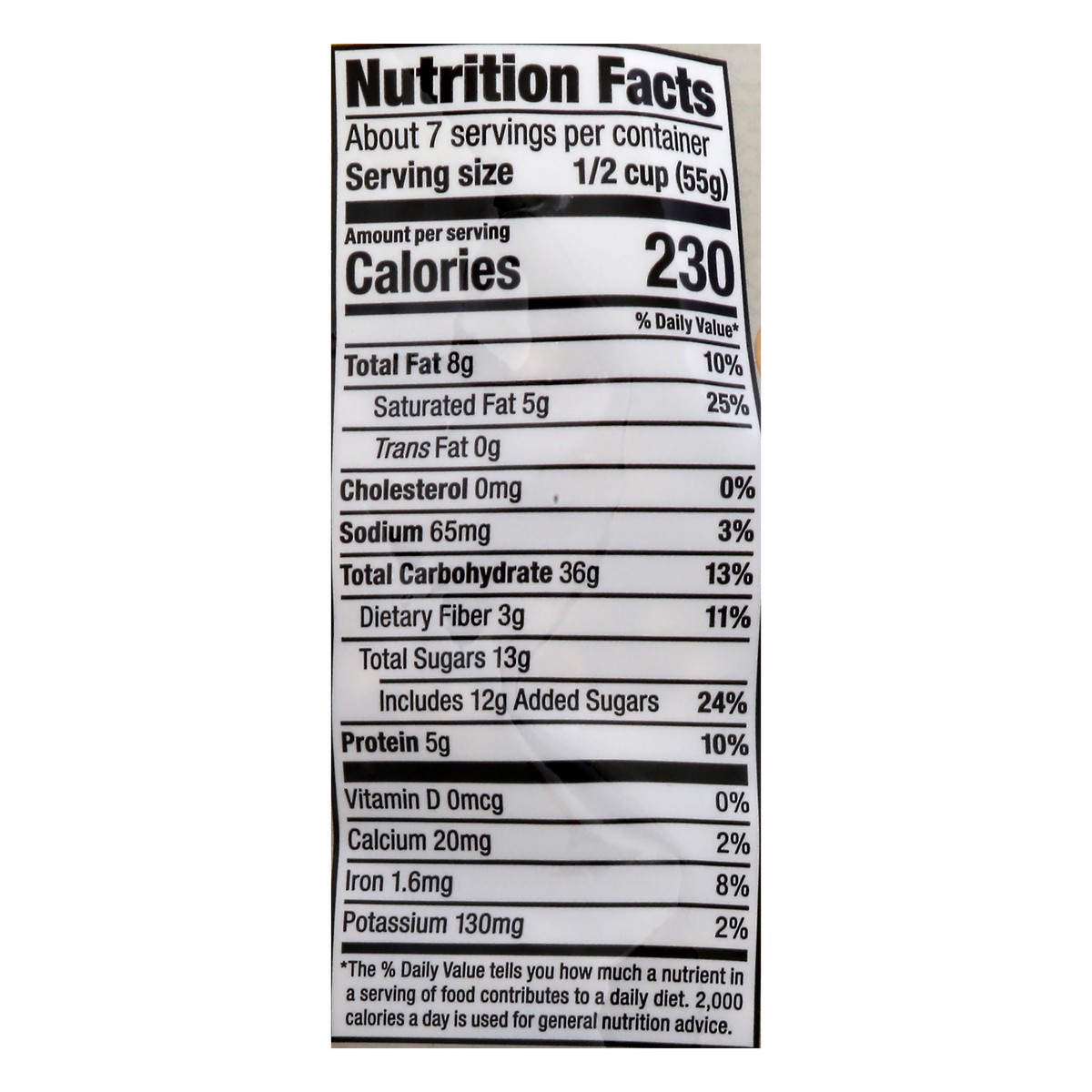 slide 9 of 12, Seven Farms Organic Oats & Honey Granola 13 oz, 13 oz