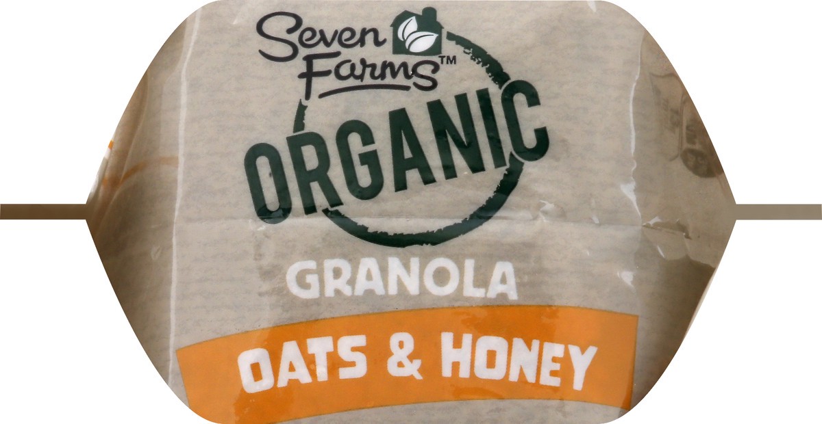 slide 6 of 12, Seven Farms Organic Oats & Honey Granola 13 oz, 13 oz