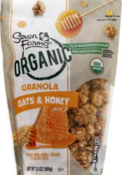 Seven Farms Organic Oats & Honey Granola 13 oz