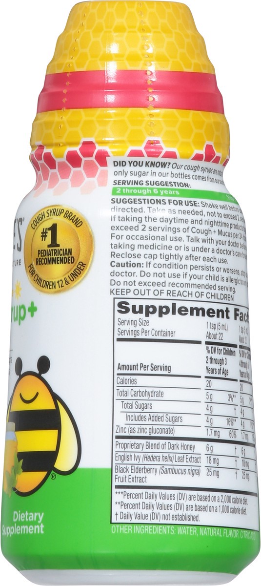 slide 10 of 15, Zarbee's Naturals Daytime Children's Natural Mixed Berry Flavor Cough Syrup + Mucus 4 fl oz, 4 fl oz