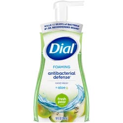 Dial Antibacterial Foaming Hand Wash, Fresh Pear, 10 fl oz