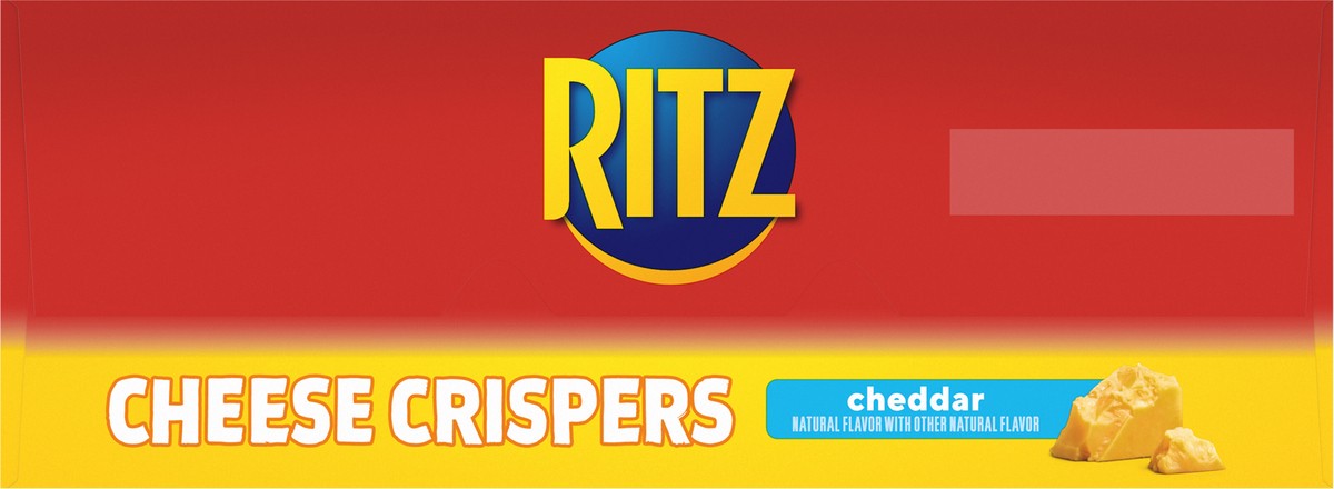 slide 8 of 8, RITZ Cheese Crispers Cheddar Chips, 7 oz, 7 oz