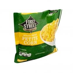 slide 1 of 1, First Street Petite Corn Steamable, 12 oz