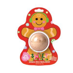 slide 1 of 1, PACHA Froth Bomb Card Gingerbread - 3 OZ, 3 oz