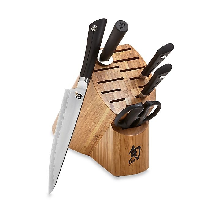 slide 1 of 1, Shun Sora Knife Block Set, 1 ct