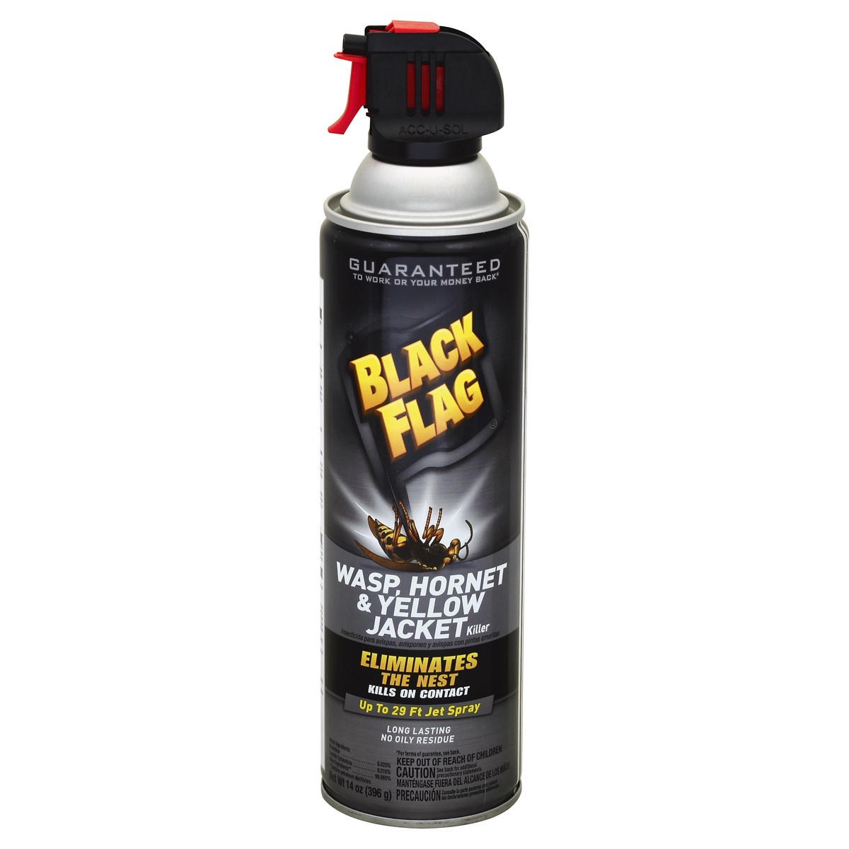 slide 2 of 3, Black Flag Wasp, Hornet & Yellow Jacket Killer, 14 oz