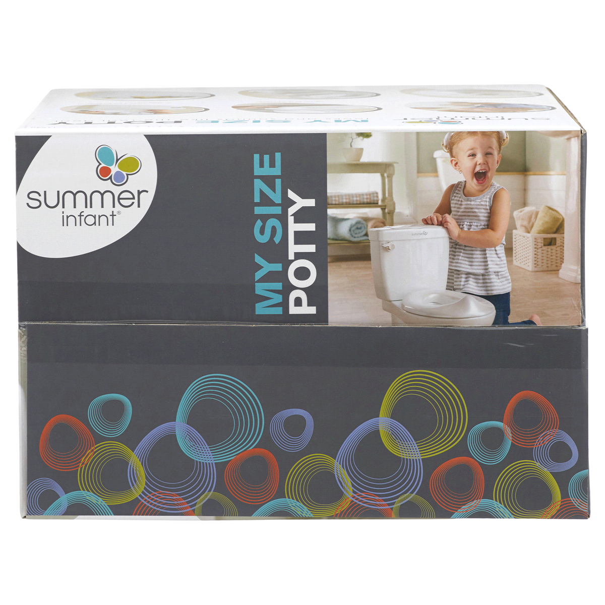 slide 6 of 16, Summer Infant Summer My Size Potty - White, 1 ct