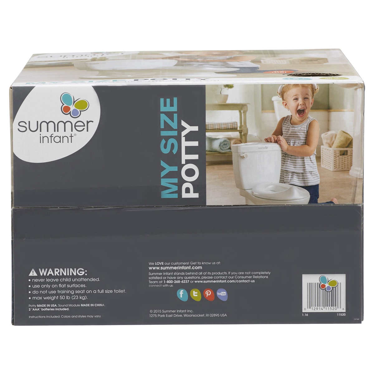 slide 10 of 16, Summer Infant Summer My Size Potty - White, 1 ct