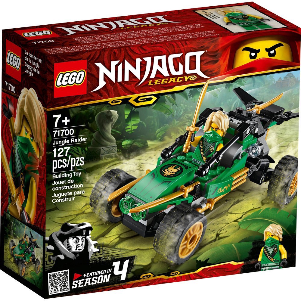 slide 4 of 7, LEGO NINJAGO Legacy Jungle Raider Building Kit 71700, 1 ct