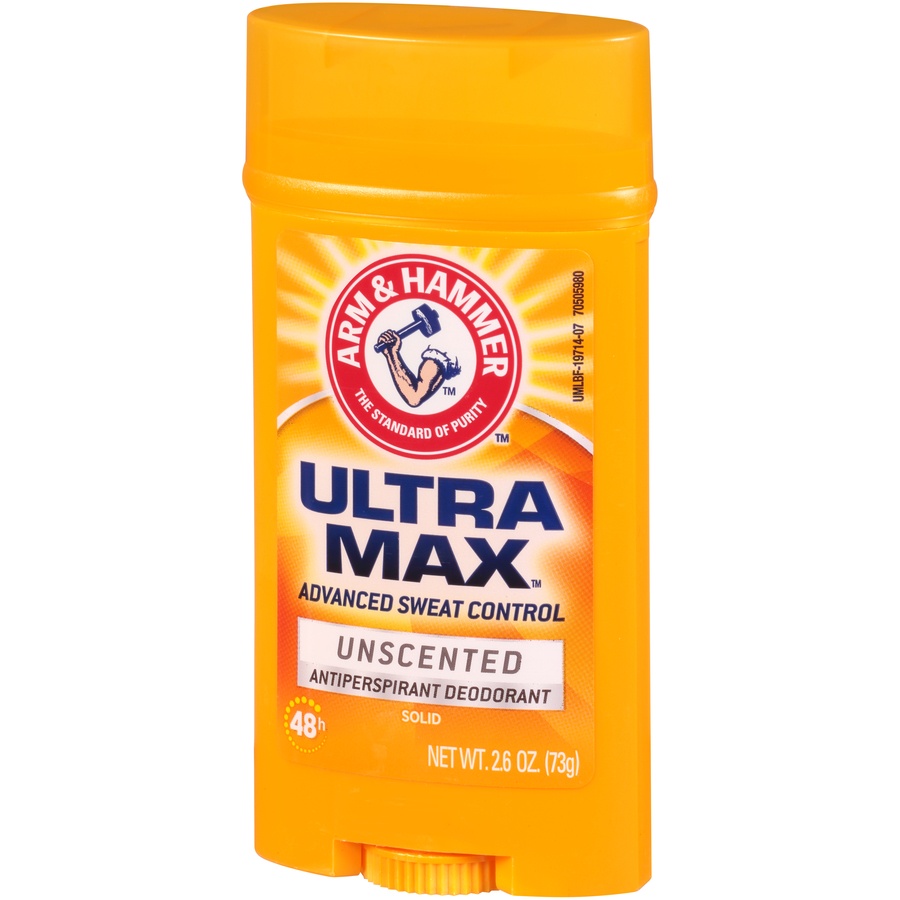 slide 3 of 6, Ultramax Unscented Invisible Solid Antiperspirant Deodorant, 2.8 oz