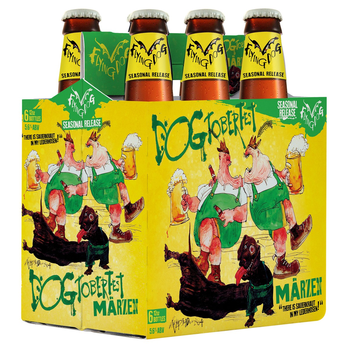 slide 6 of 6, Flying Dog Seasonal, 72 oz