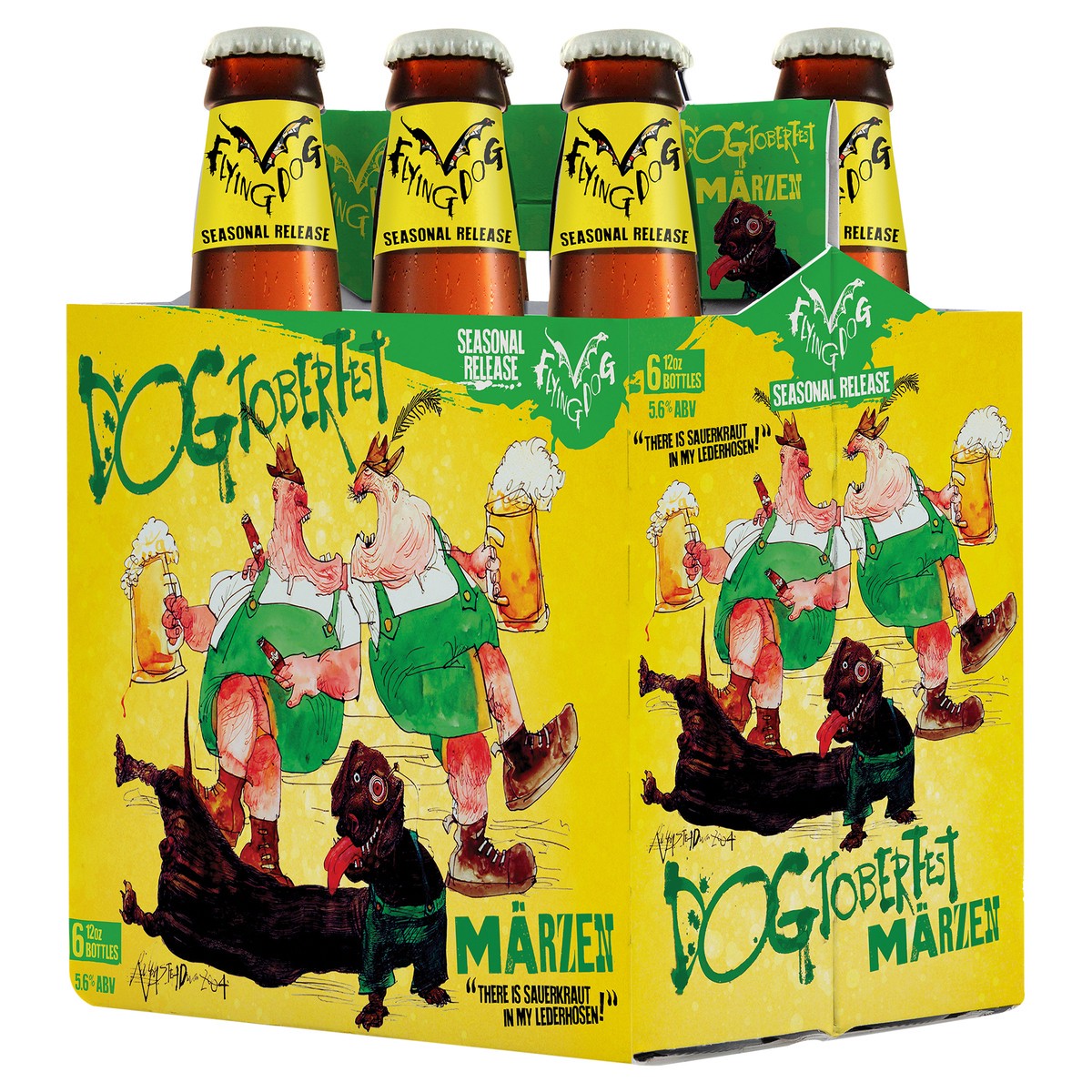 slide 3 of 6, Flying Dog Seasonal, 72 oz