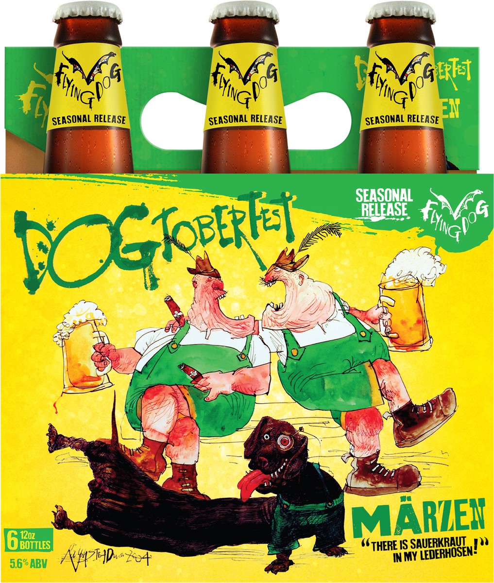 slide 5 of 6, Flying Dog Seasonal, 72 oz