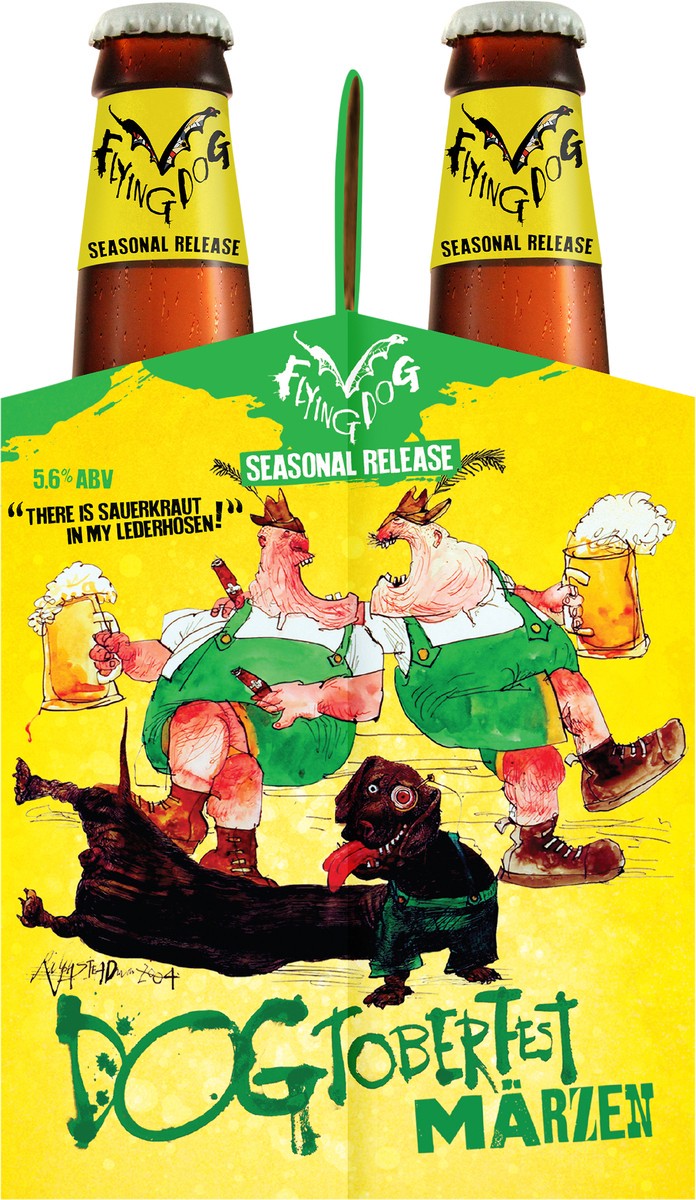 slide 2 of 6, Flying Dog Seasonal, 72 oz