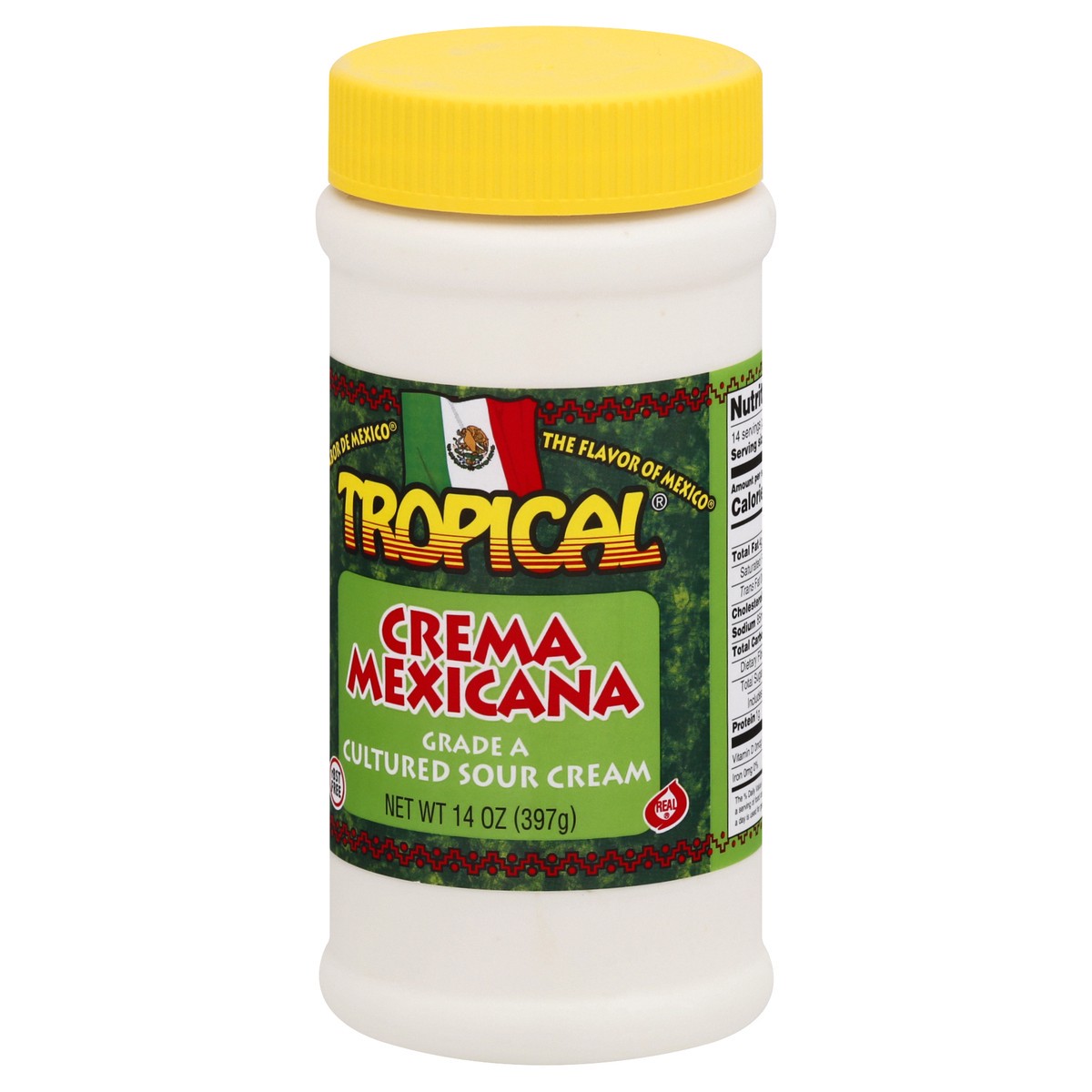 slide 11 of 12, Tropical Crema Mexicana Cultured Sour Cream 14 oz, 14 oz