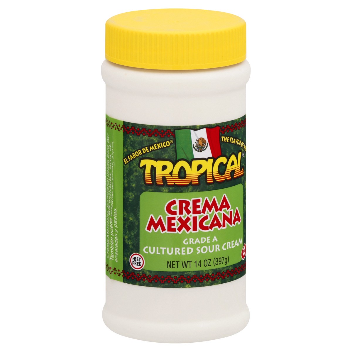 slide 9 of 12, Tropical Crema Mexicana Cultured Sour Cream 14 oz, 14 oz