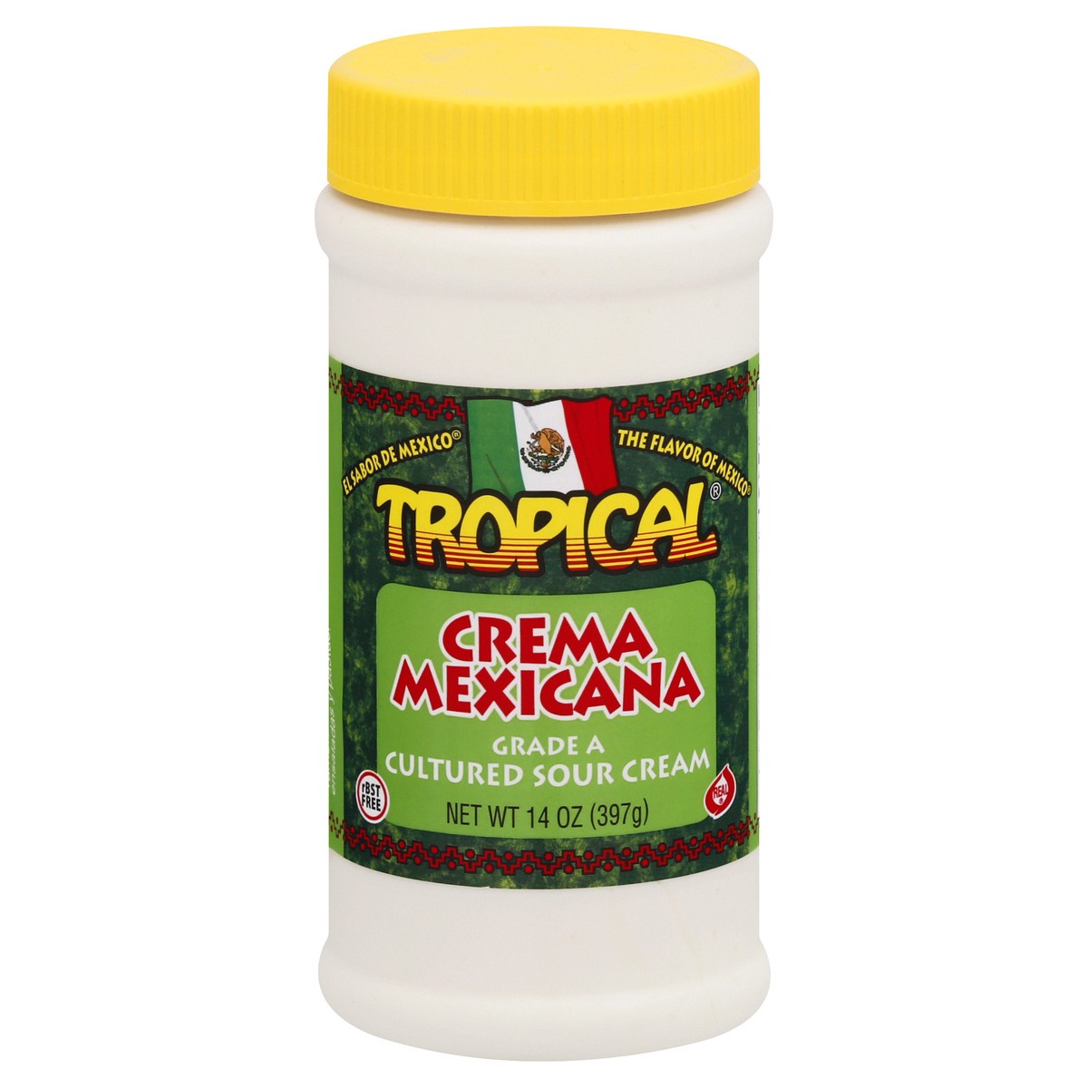 slide 12 of 12, Tropical Crema Mexicana Cultured Sour Cream 14 oz, 14 oz