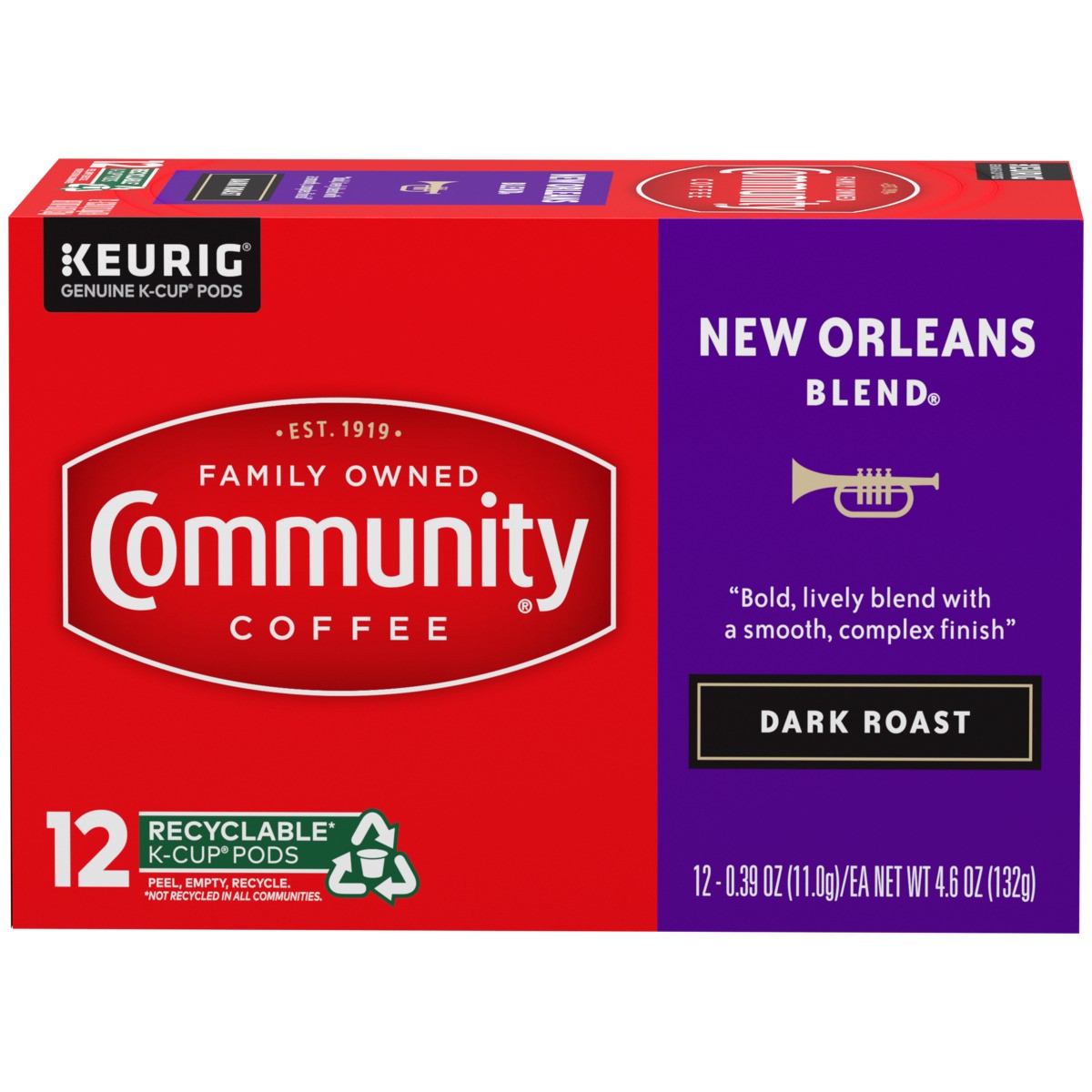 slide 1 of 13, Community Coffee Coffee, 12 ct