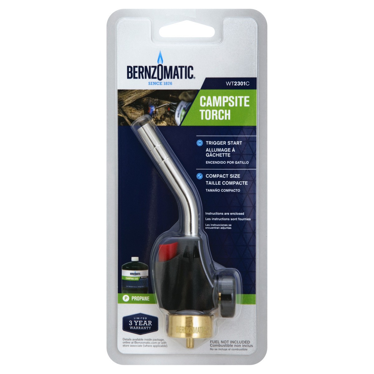 slide 3 of 3, BernzOmatic Campsite Torch 1 ea, 1 ct