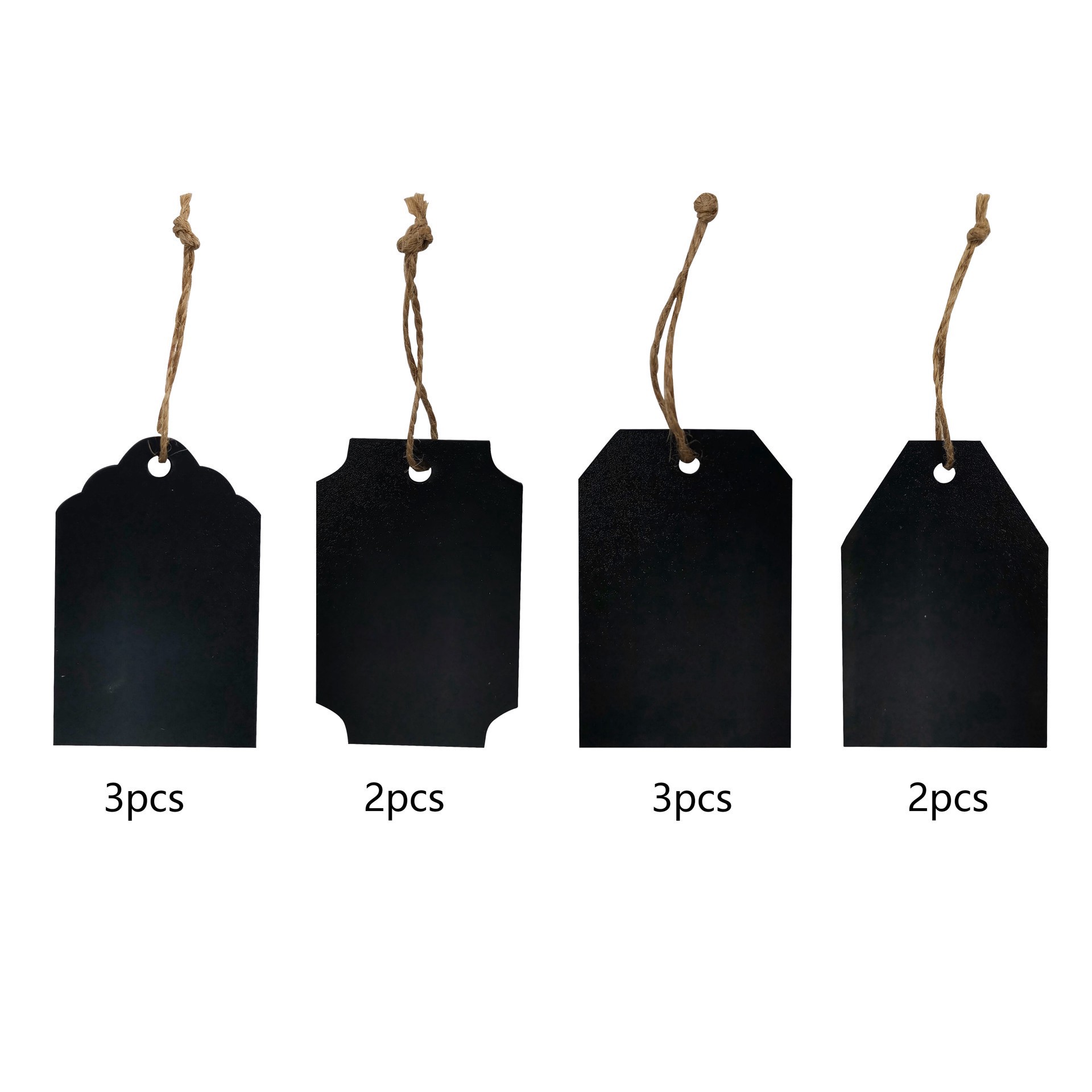 slide 5 of 6, Mixed Black Chalkboard Tags, 10ct. By Make Market, 10 ct