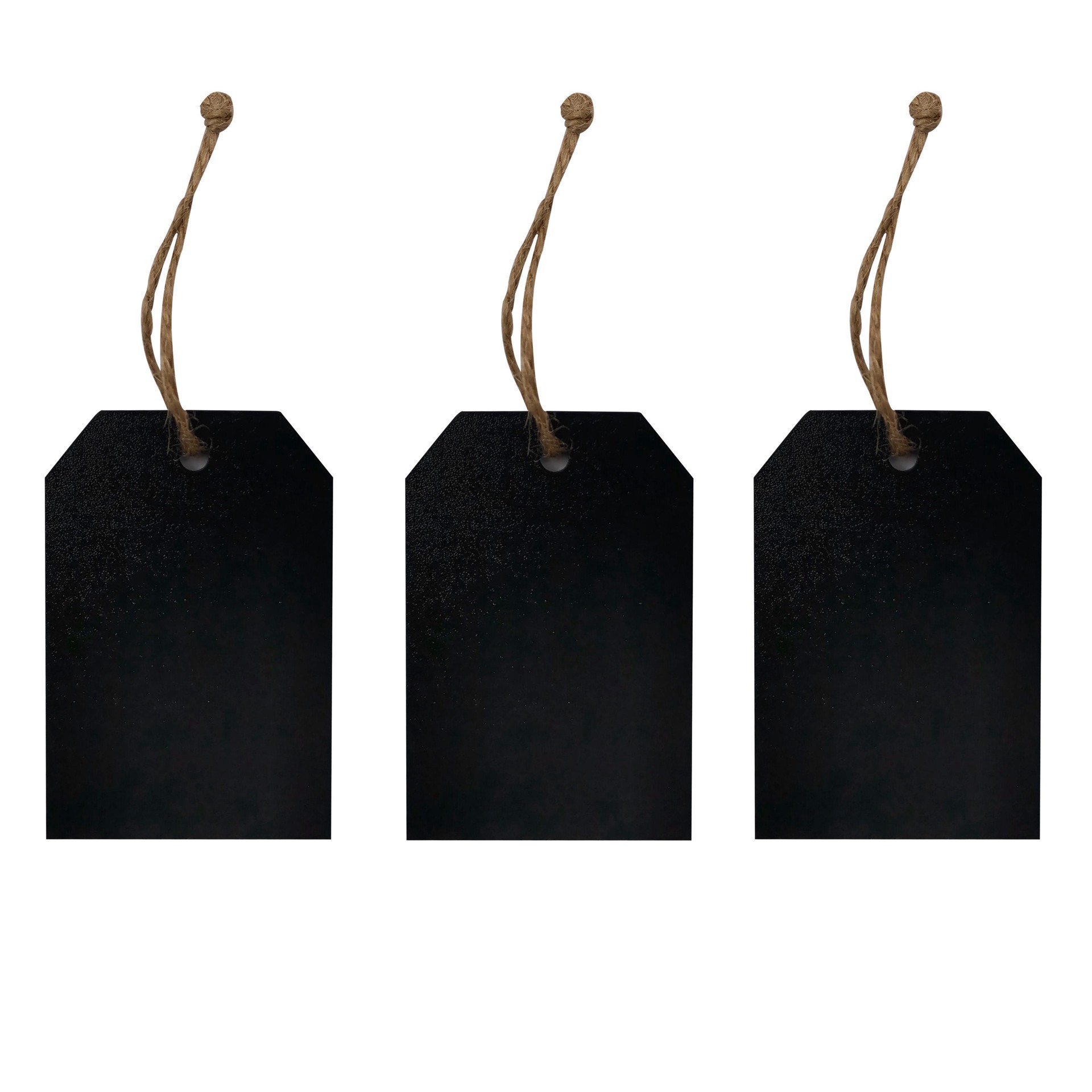 slide 2 of 6, Mixed Black Chalkboard Tags, 10ct. By Make Market, 10 ct
