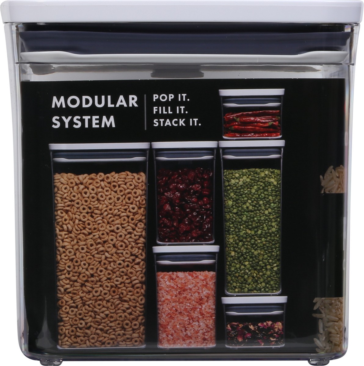 slide 8 of 9, OXO Good Grips 2.8 Quart Lid A Pop Container 1 ea, 1 ct