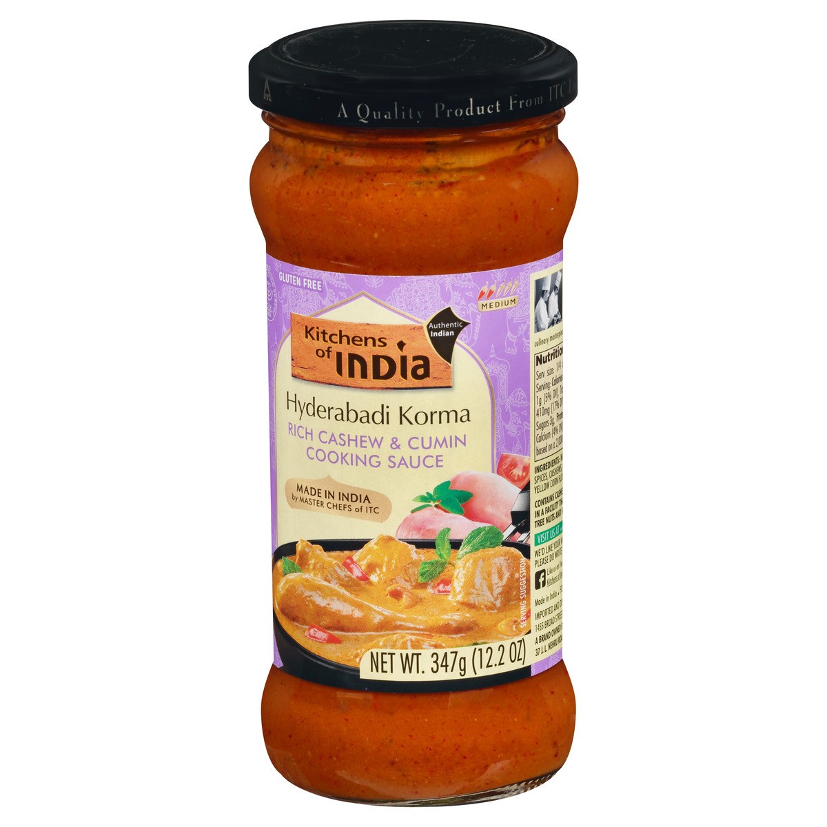 slide 12 of 13, Kitchens Of India Cashew Cumin Cooking Sauce, 12.2 oz