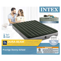 slide 3 of 9, Intex Queen Dura-Beam Prestige Downy Airbed, Queen Size