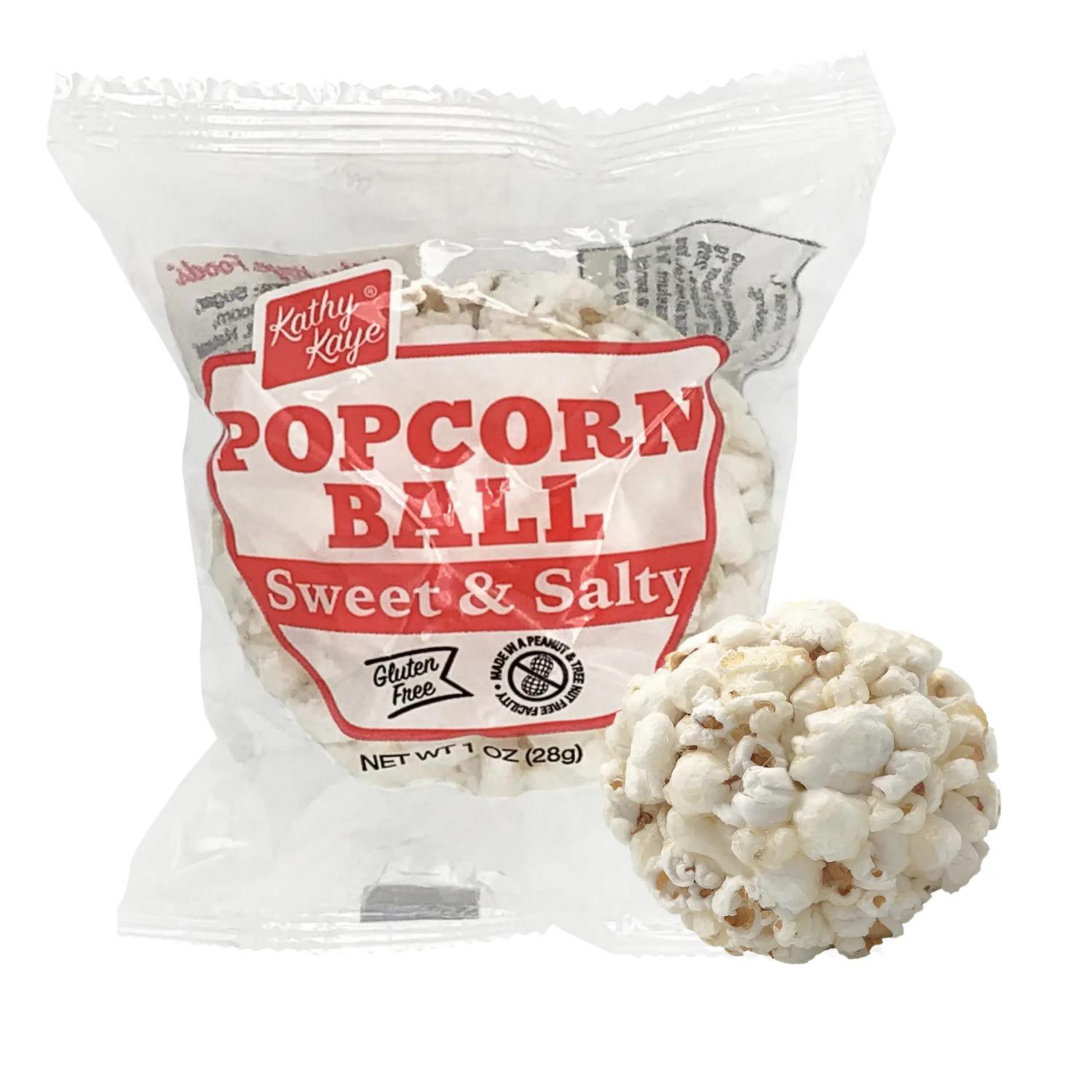 slide 1 of 2, Kathy Kaye Popcorn Ball 1 Oz, 1 oz