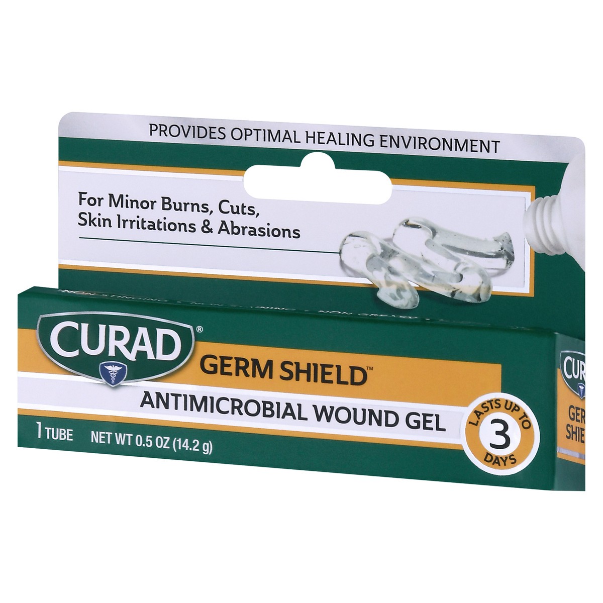 slide 13 of 13, Curad Germ Shield 1 ea, 0.05 oz