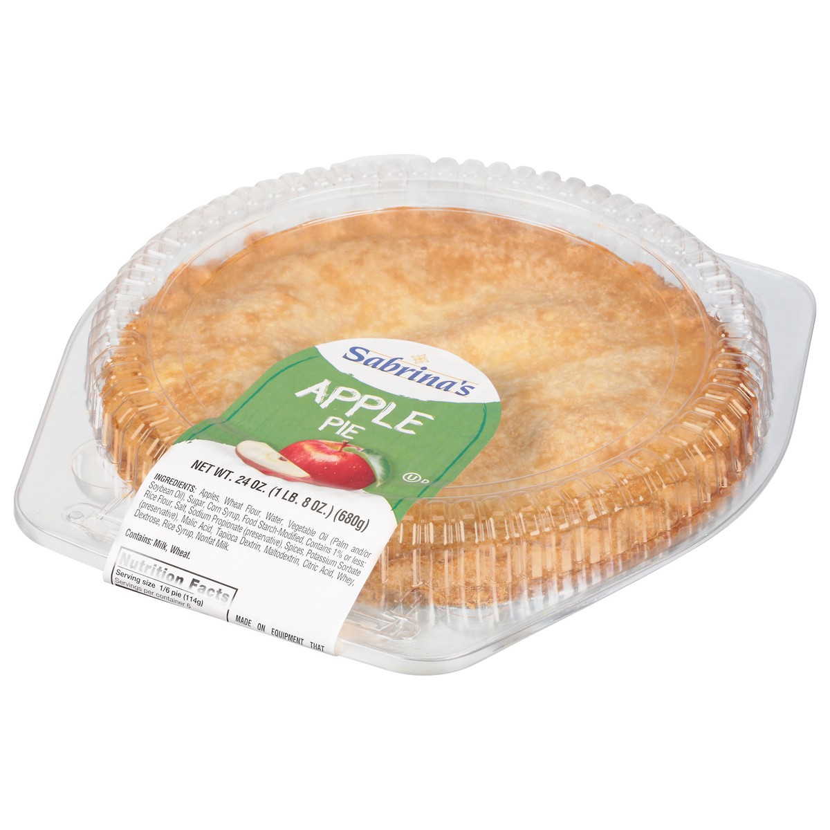 slide 5 of 13, Sabrina's Apple Pie, 24 oz