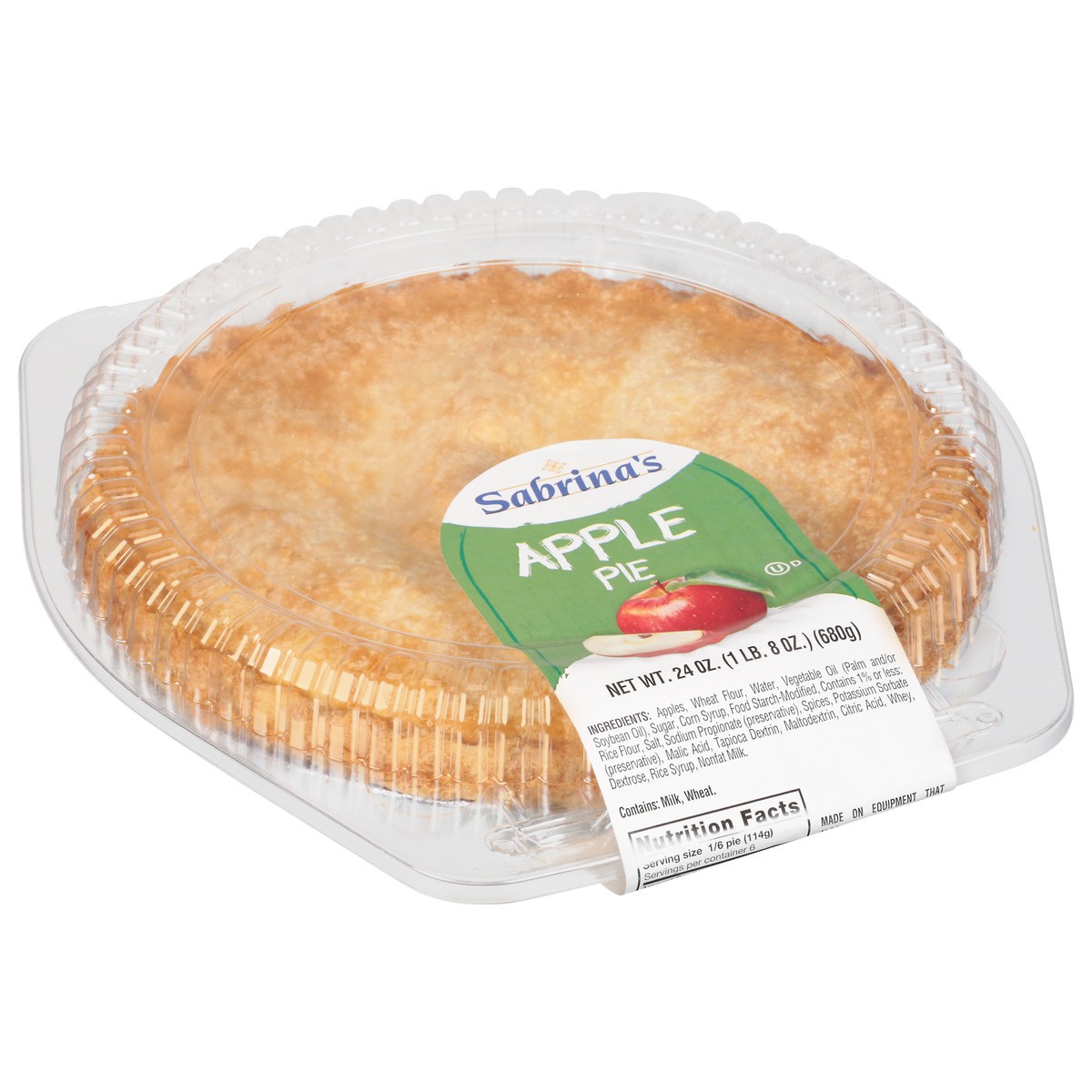 slide 3 of 13, Sabrina's Apple Pie, 24 oz