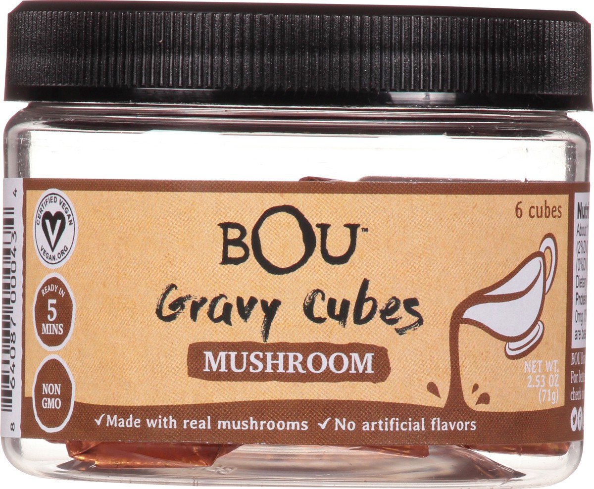 slide 6 of 9, BOU Mushroom Gravy Cubes 6 ea, 6 ct