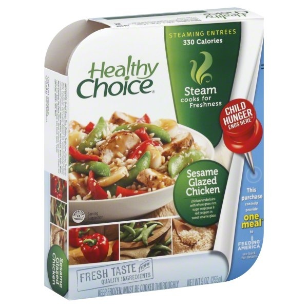 slide 1 of 6, Healthy Choice Sesame Glaze Chicken, 1 ct