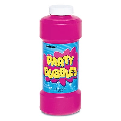 slide 1 of 1, Unique Industries Party Bubbles Bottle Set, 1 ct