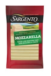 Sargento Sliced Mozzarella Natural Cheese, 11 Slices