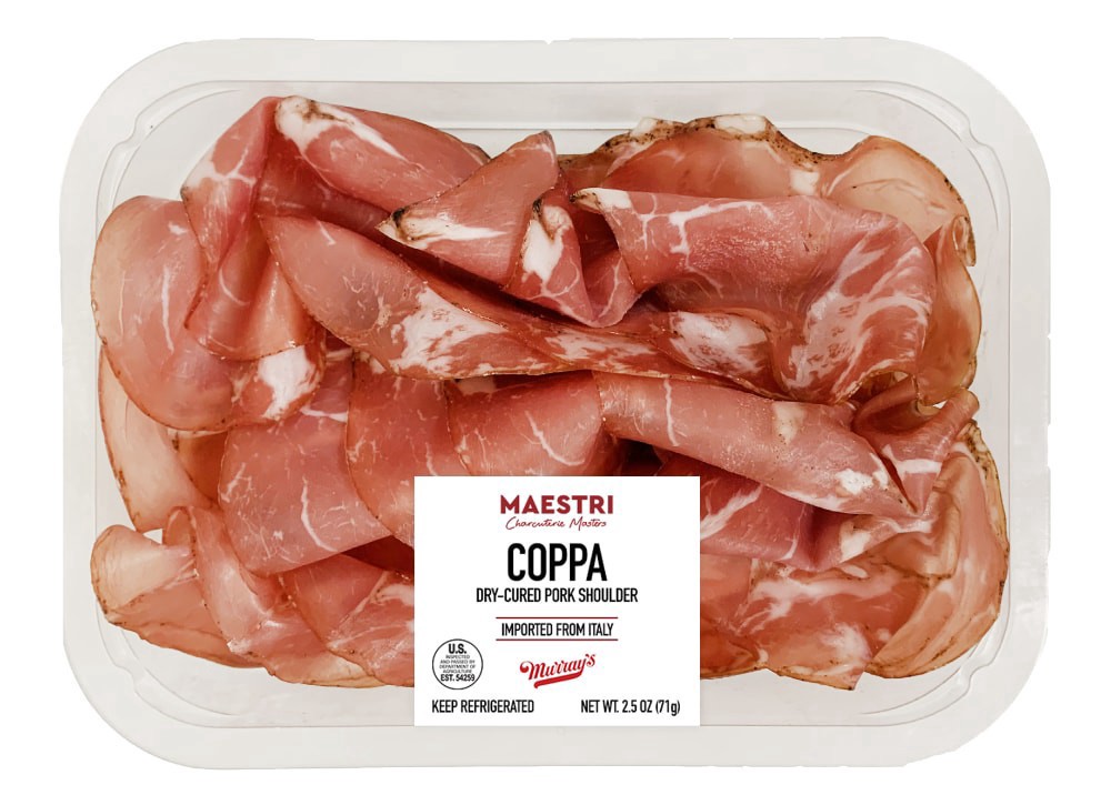 slide 1 of 1, Maestri Ditalia Coppa Dry-Cured Pork Shoulder, 2.5 oz