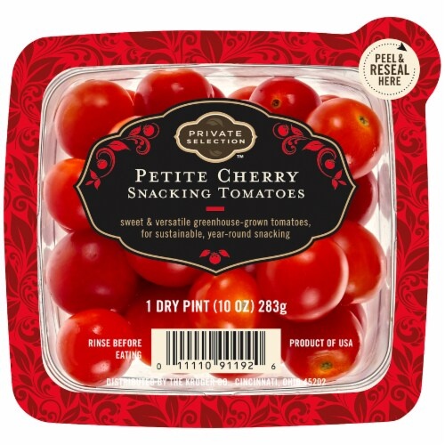 slide 1 of 1, Private Selection Petite Cherry Snacking Tomatoes, 10 oz