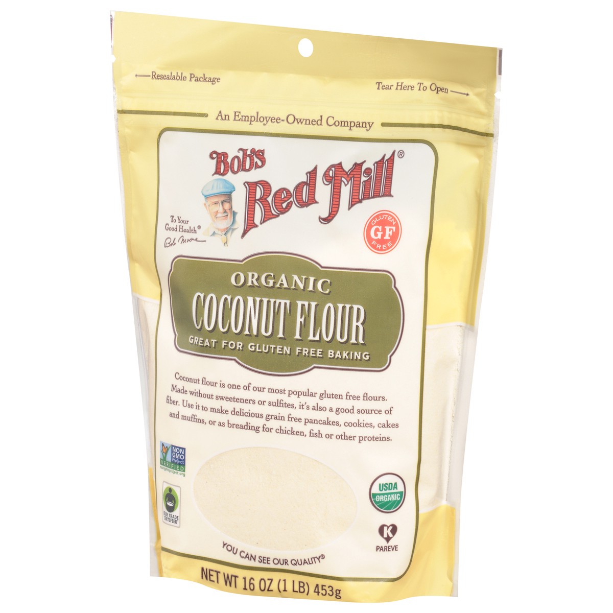 slide 5 of 12, Bob's Red Mill Organic Coconut Flour 16 oz, 16 oz