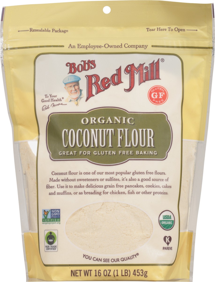 slide 9 of 12, Bob's Red Mill Organic Coconut Flour 16 oz, 16 oz