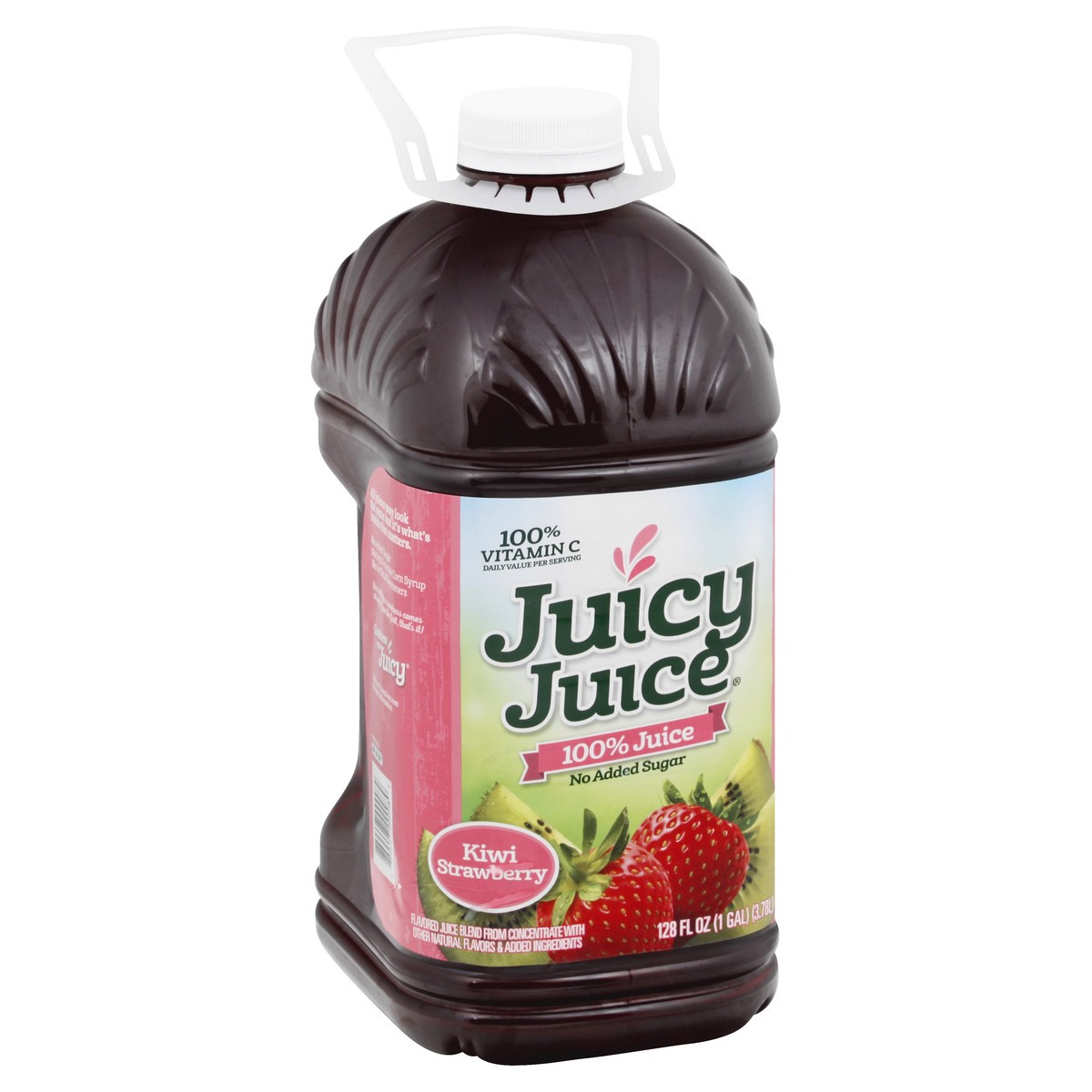 slide 6 of 13, Juicy Juice 100% Juice, Kiwi Strawberry, 128 Fl Oz Bottle, 128 fl oz