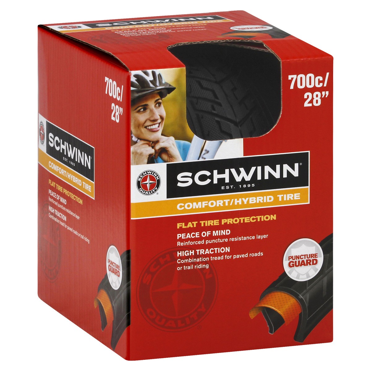 slide 4 of 9, Schwinn Comfort/Hybrid Tire 1 ea, 1 ct