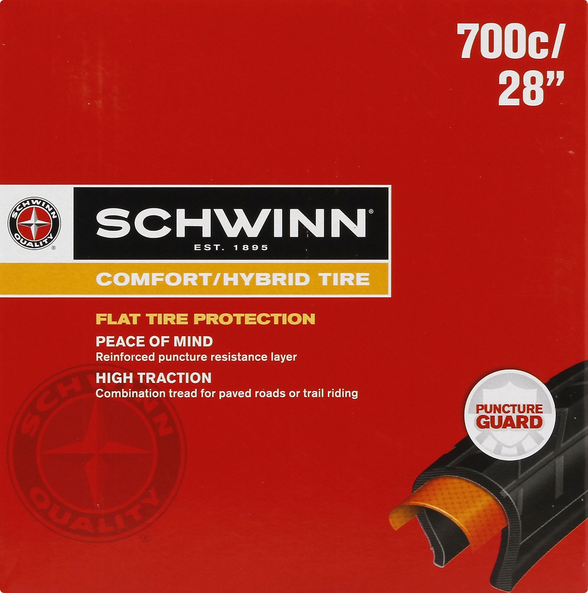 slide 2 of 9, Schwinn Comfort/Hybrid Tire 1 ea, 1 ct